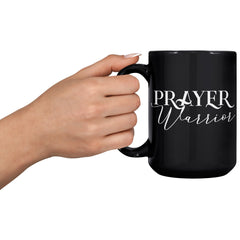 Prayer Warrior Mug, 15 oz