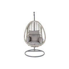 Grey Aluminium Hanging Garden Chair