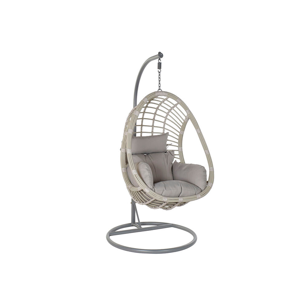 Grey Aluminium Hanging Garden Chair