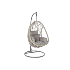 Grey Aluminium Hanging Garden Chair