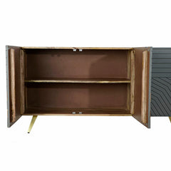 Mango Wood Sideboard, 145 × 41 × 74 cm