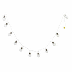 Transparent Light Bulb LED Wreath