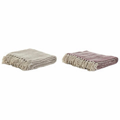 Fringed Blanket, Set of 2, 150 × 200 cm