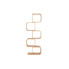Natural Bamboo Shelving Unit, 60 × 26 × 166 cm