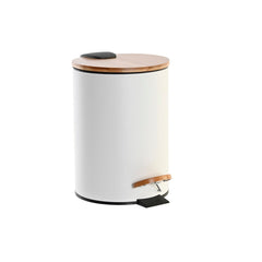 White Pedal Bin, 3 L