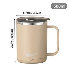 Double-Wall Insulated Stainless Steel Coffee Mug