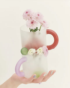 Handblown Candy Mug