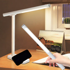 LED Desk Lamp - 360° Adjustable with USB Charging & Touch Control
