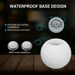 Floating Pool Lights, Colour-Changing LED