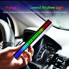 Sound Reactive Music Light Bars, Set of 2
