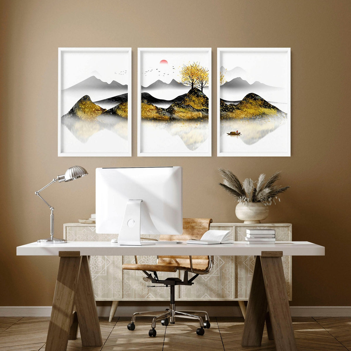 Japanese Wall Art, Set of 3