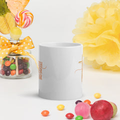 Faith Over Fear Cross Mug