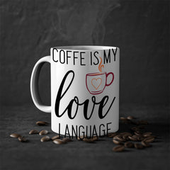 Coffee Language Ceramic Mug