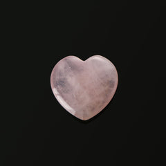 Heart-Shaped Natural Crystal, 1 or 2 Pieces