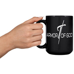Armor of God Mug, 15 oz