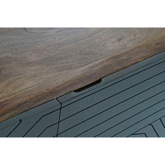 Mango Wood Sideboard, 145 × 41 × 74 cm