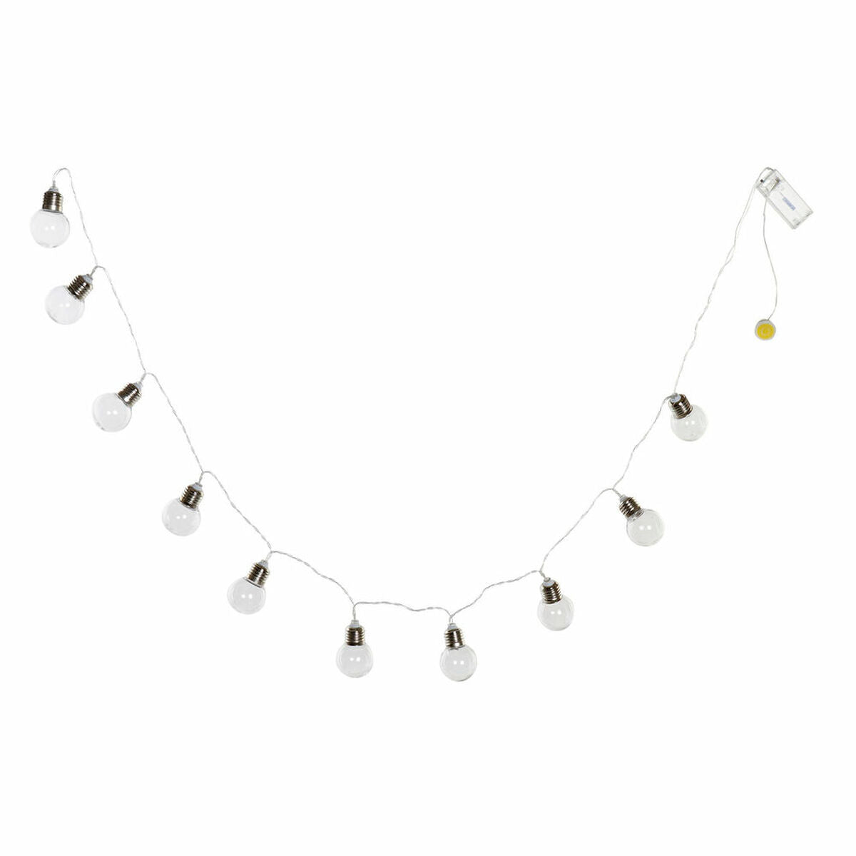 Transparent Light Bulb LED Wreath