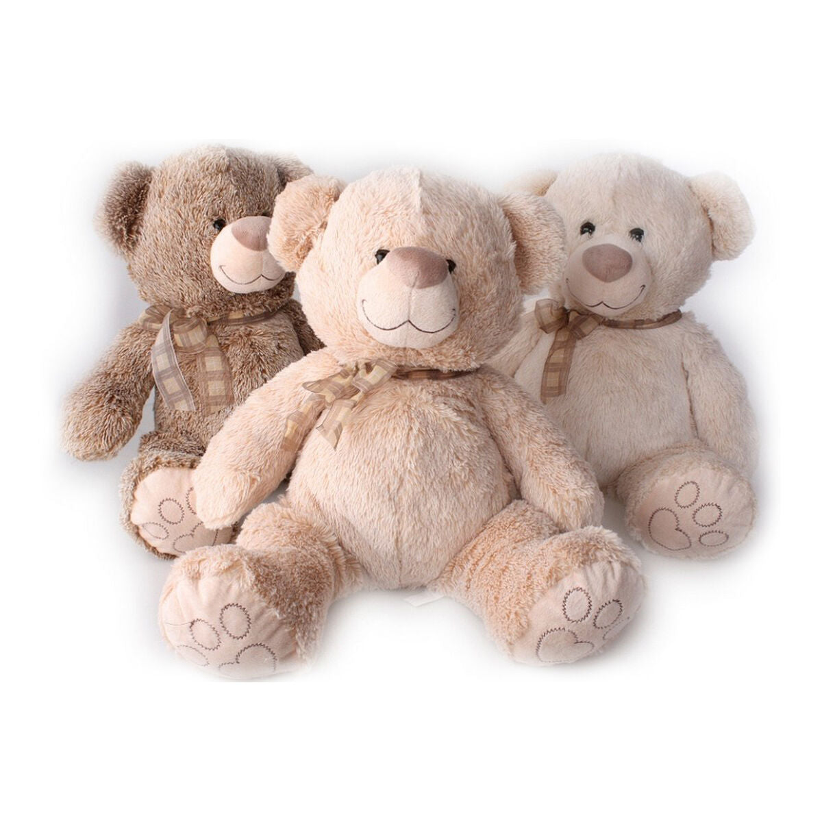 Teddy Bears, Set of 3, 42 × 45 × 45 cm