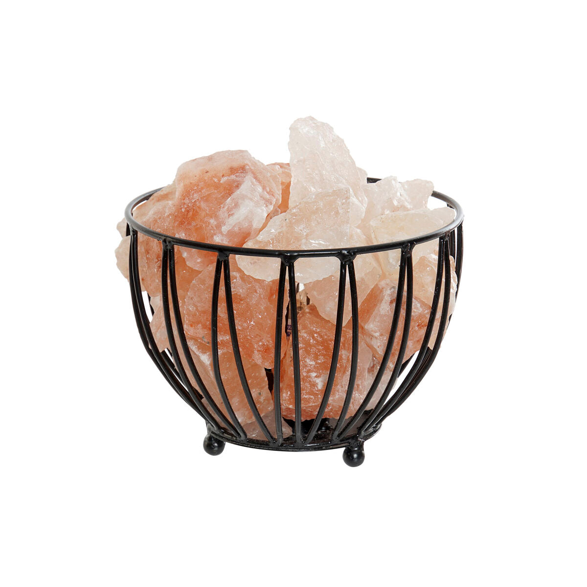 Black & Orange Decorative Lamp, 23 × 23 × 17 cm