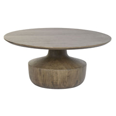 Mango Wood Centre Table, 90 × 90 × 40 cm