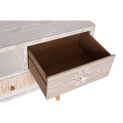 White Fir TV Unit, 150 × 40 × 60 cm