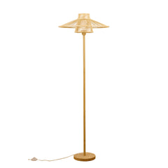 Bamboo Floor Lamp, 56 × 56 × 163 cm