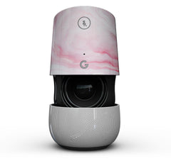 Marbleized Pink Paradise Skin Kit for Google Home
