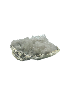Quartz Cluster Candle Holder