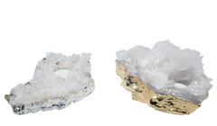 Quartz Cluster Candle Holder