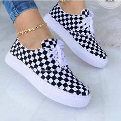 Graffiti Print Women's Sneakers