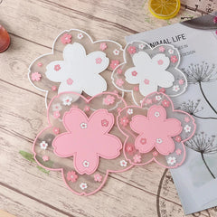 Cherry Blossom Table Mat, Anti-Slip