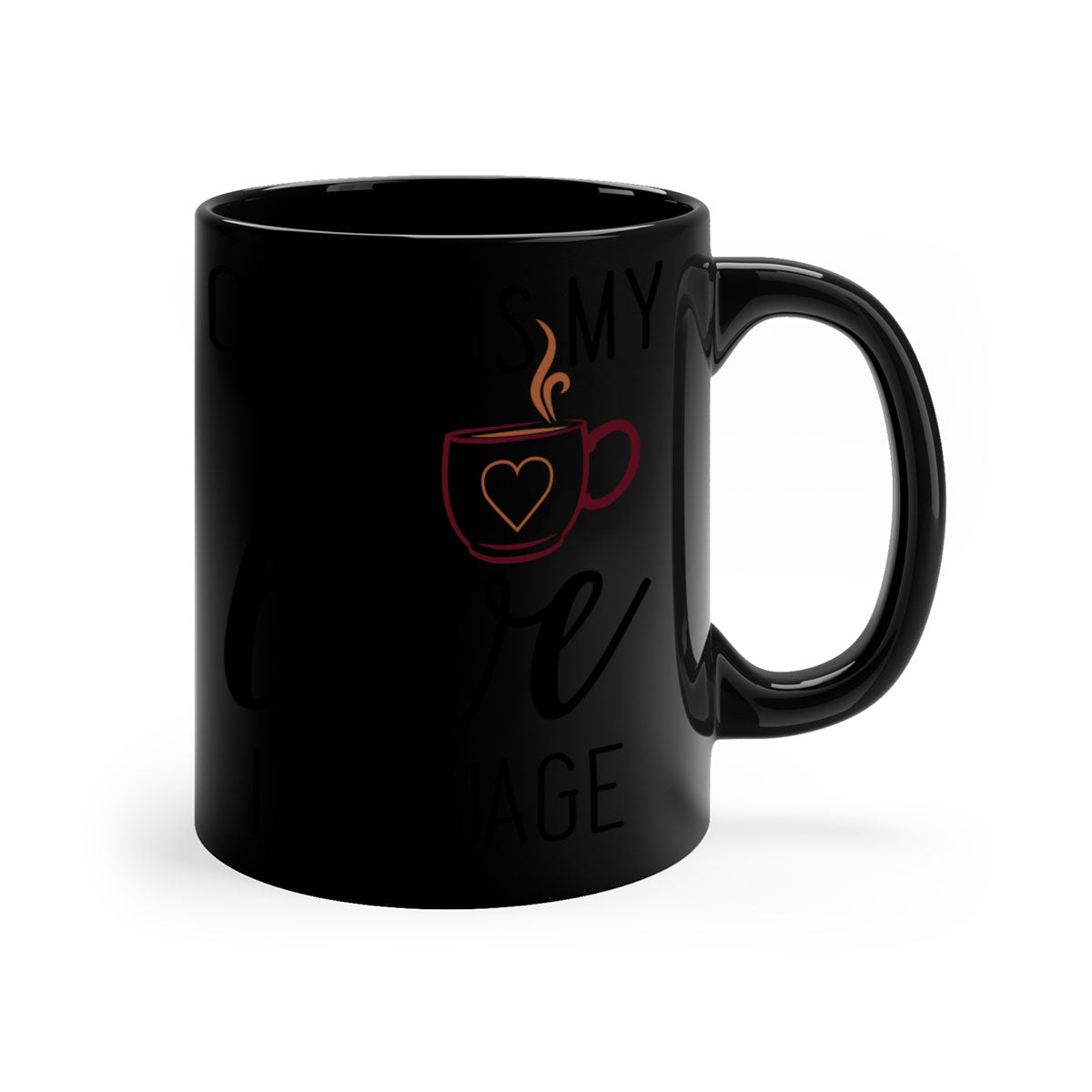 Coffee Language Ceramic Mug