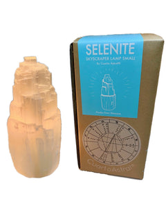 Selenite Skyscraper Lamp, Small