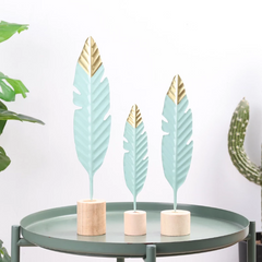 Nordic Iron Feather Ornament