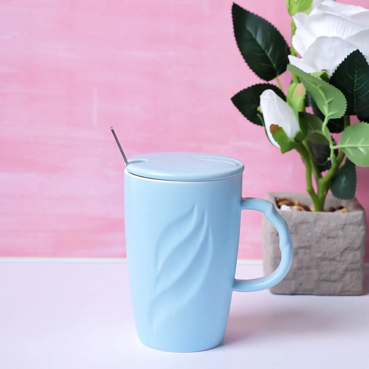 Pastel Allure Coffee Mug, Blue