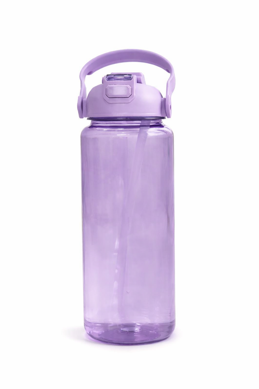 Purple Leakproof Sports Water Bottle