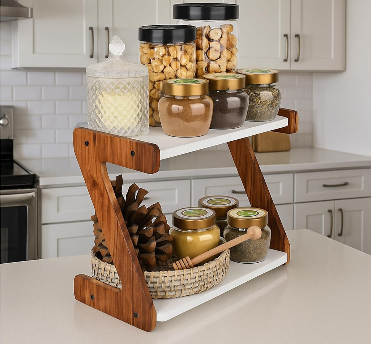 Decorative and Functional Storage Rack