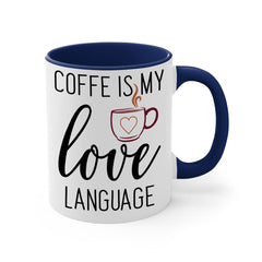 Coffee Language Ceramic Mug