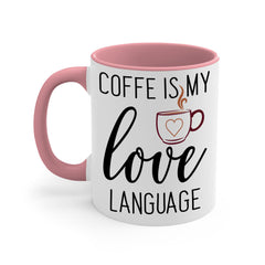 Coffee Language Ceramic Mug