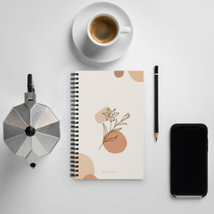 Flora Spiral Notepad